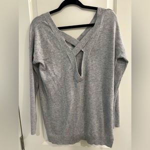 4/$20 Soft crisscross back sweater